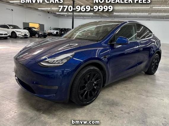 TESLA MODEL Y 2020 5YJYGDEF5LF001105 image